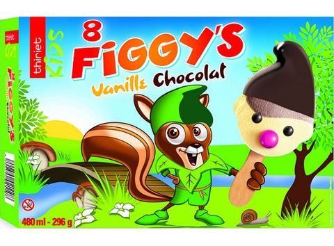 FIGGYS VANILLA-CHOCOLATE 296G 8PC (#120622)