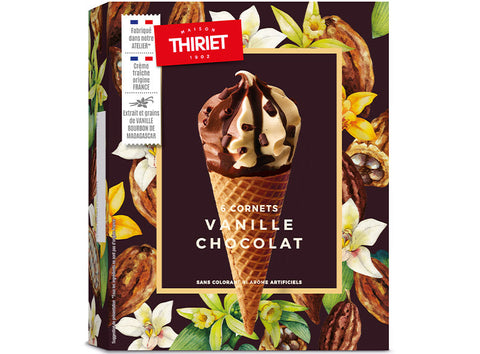 CONES CLASSICO VANILLA-CHOCOTE 420G 6PC (#120626)