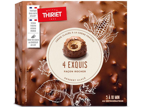 EXQUIS ROCHER STYLE CHOCOLATE DESSERT 340G 4PC (#120614)