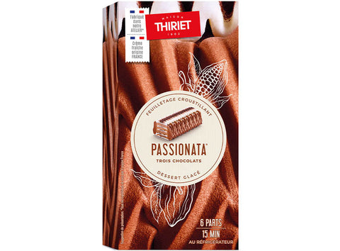PASSIONATA 3 CHOCOLATES DESSERT 320G 6 PORTIONS (#112990)