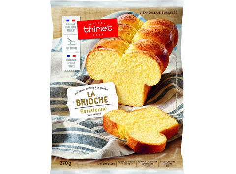 PURE BUTTER PARISIAN BRIOCHE 270G 5/8 PORTIONS (#112996)