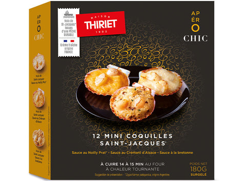 MINI SCALLOPS BITES 180G 12 PIECES (#113012)