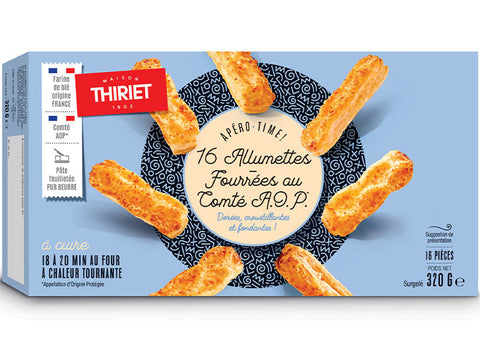 CRISPY CHEESE STICKS WITH PDO COMTE CHEESE 320G 16 PIECES (#113013)