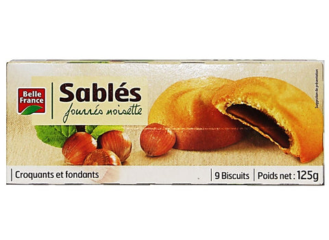 CHOCOLATE HAZELNUT SHORTBREAD 125G (#116548)