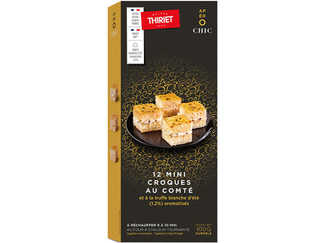 MINI CROQUE BITES COMTE AND WHITE TRUFFLE 100G 12 PIECES (#113017)