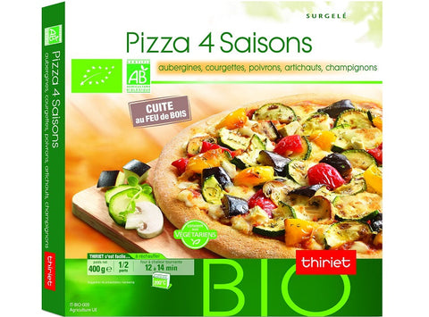 PIZZA ORGANIC 4 SEASONS VETEGARIAN 200G 1-2 PORTIONS (#113021)
