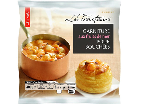 SEAFOOD MIX FILLING READY-TO-USE VOL AU VENT 400G 3-4 SERV (#113032)