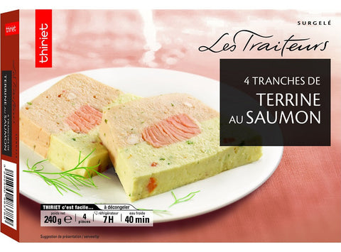 SALMON TERRINE 240G 4 SLICES (#113033)