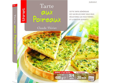 SAVOURY TART WITH LEEK 400G 3-4 PORTIONS (#113038)