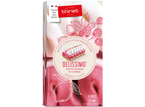 DELISSIMO RED FRUITS LEMON 400G 6 PORTIONS (#113048)