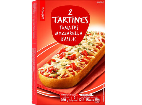 RUSTIC TOMATO MOZZARELLA TOASTS 260G 2 PIECES (#113056)