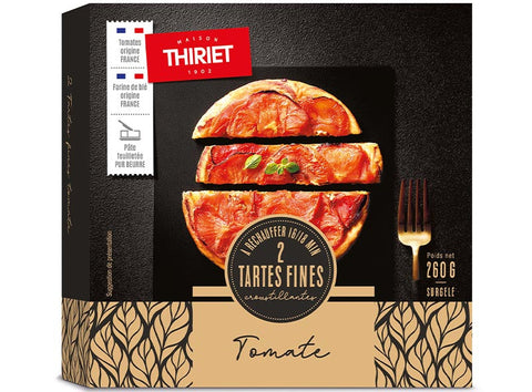 THIN CRUST TOMATO TARTS 260G 2 PIECES (#113064)