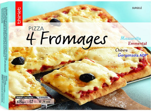 PIZZA 4 CHEESES 675G 2-4 PORTIONS (#113069)