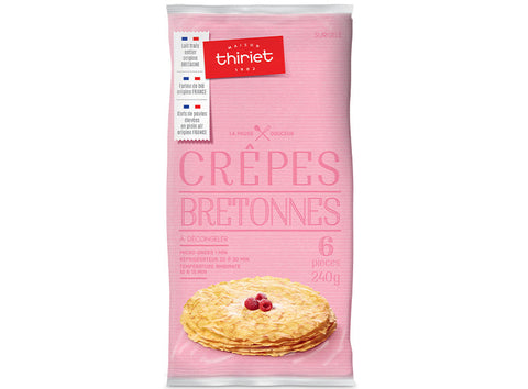 BRETON STYLE FRENCH CREPES 240G 6 PIECES (#113070)
