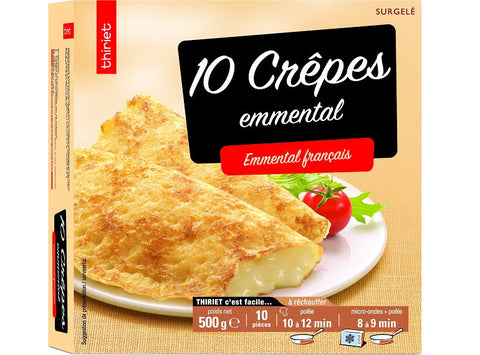 STUFFED CREPES WITH EMMENTAL 500G 10 PIECES (#113075)