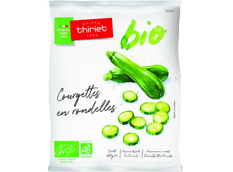 ORGANIC SLICED ZUCCHINIS 600G 4 PORTIONS (#113079)