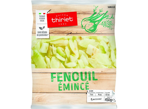 THINLY SLICED FENNEL 450G 3 PORTIONS (#113080)