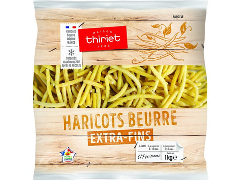 HIGH-GRADE BUTTER FRENCH-BEANS 1KG 6-7 PORTIONS (#113088)