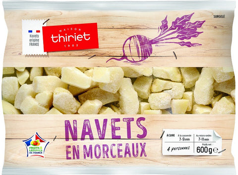 DICED TURNIPS 600G 4 PORTIONS (#113090)