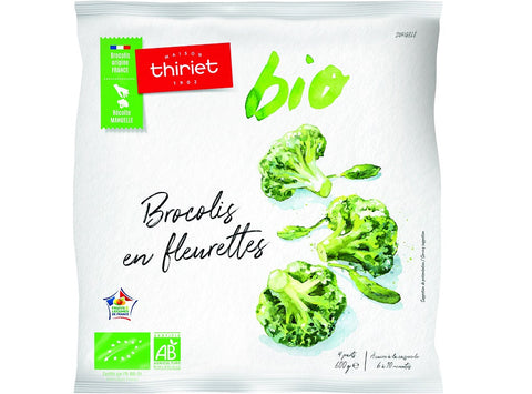 ORGANIC BROCCOLI FLORETS 600G 4 PORTIONS (#113091)