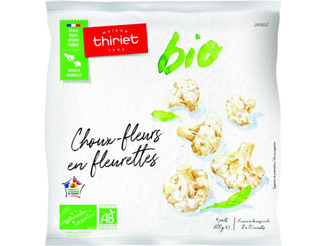 ORGANIC CAULIFLOWER FLORETS 600G 4 PORTIONS (#113092)