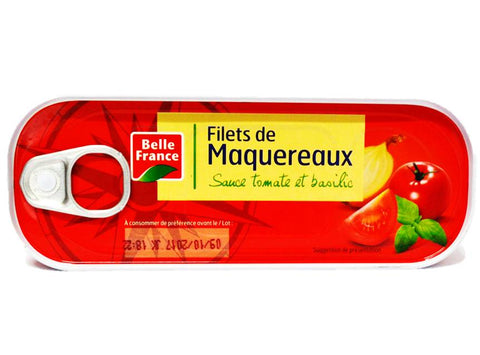 MACKEREL FILLETS TOMATO BASIL 169G (#117108)