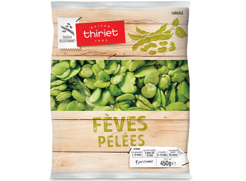 PEELED BROAD BEANS 450G 3 PORTIONS (#113119)