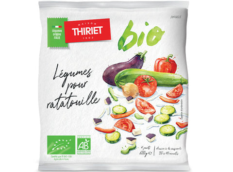 ORGANIC VEGETABLE MIX FOR RATATOUILLE 600G 4 PORTIONS (#113123)