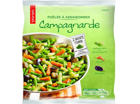 COUNTRY-STYLE PAN-FRIED VEGETABLES 1KG 6-7 PORTIONS (#113124)