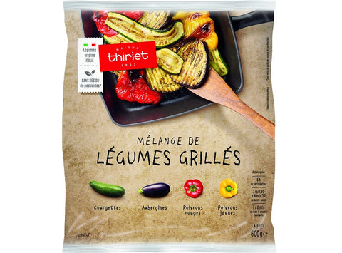 GRILLED MIX VEGETABLES 600G 4 PORTIONS (#113131)
