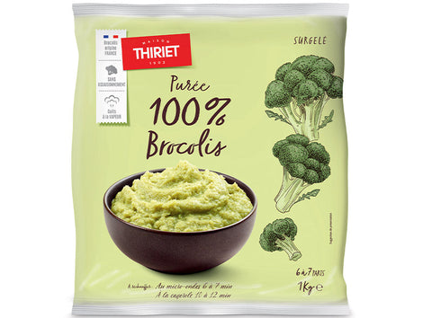 BROCCOLIS PUREE 1KG 6-7 PORTIONS (#113136)