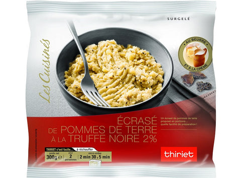 MASHED POTATOES WITH BLACK TRUFFLE 2% 300G 2 PORTIONS (#113140)