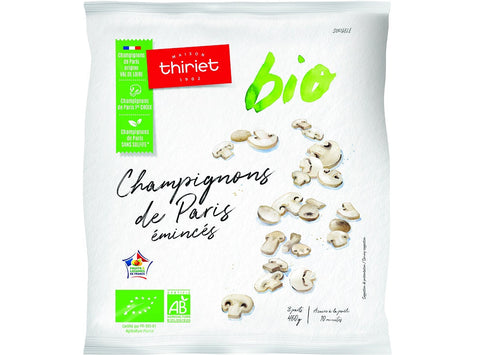 FRZ BUTTON MUSHROOM SLICED 400G (#107543)