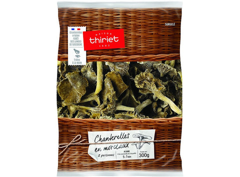 CHANTERELLE MUSHROOMS IN PIECES 300G 2 PORTIONS (#113150)