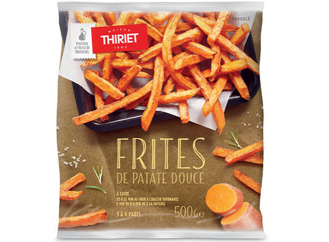 SWEET POTATO FRIES 500G 3-4 PORTIONS (#113158)