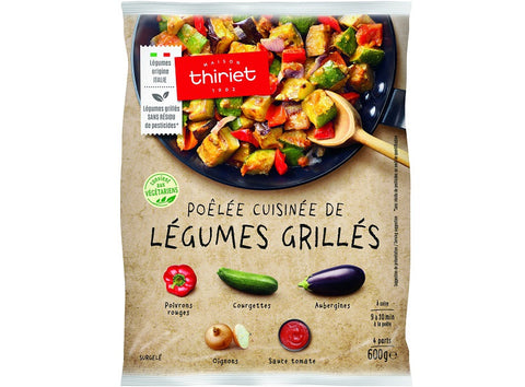 PAN-FRIED GRILLED MIXED VEGETABLES 600G 4 PORTIONS (#113171)