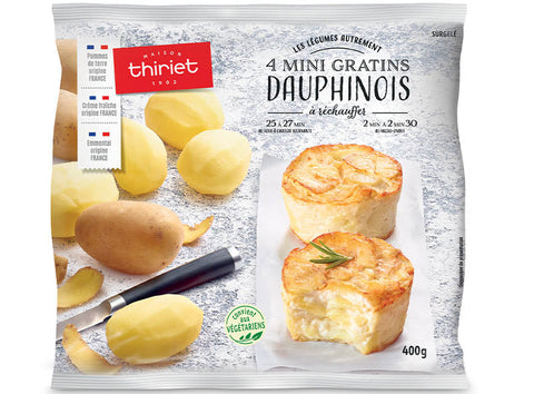MINI GRATINS DAUPHINOIS 400G 4 PIECES (#113180)