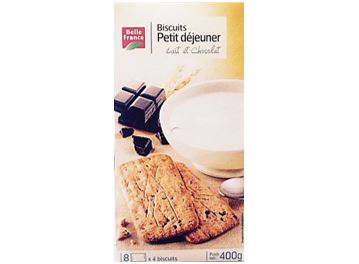 MILK CHOCOLATE BREAKFAST BISCUITS 410G (#116765)