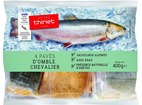 ARTIC CHAR STEAKS 400G 4 PIECES (#113189)