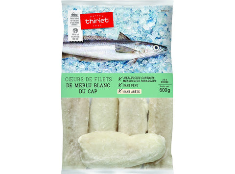 WHITE HAKE FROM THE CAPE HEART PIECES 600G 3-6 PIECES (#113202)