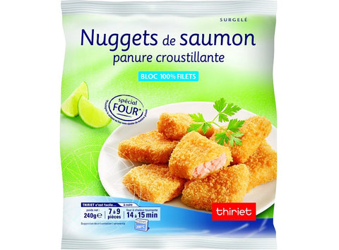 BREADED SALMON NUGGETS 240G (#127649)
