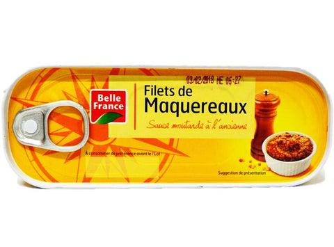 MACKEREL FILLETS WHOLEGRAIN MUSTARD 169G (#117104)