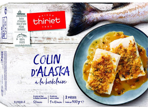 READY-TO-EAT ALASKAN COLEY BORDELAIS SAU ECO 400G 2 PIECES (#113230)