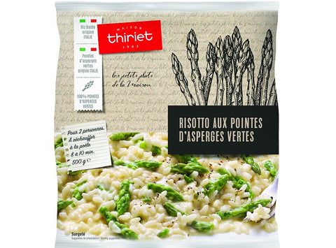 RISOTTO W GREEN ASPARAGUS 500G 2 PORTIONS (#113234)