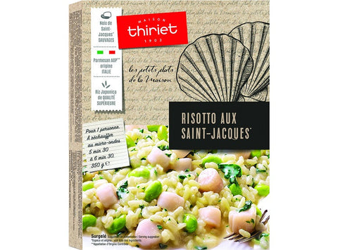 READY-TO-EAT SCALLOPS RISOTTO 350G 1 PORTION (#113236)