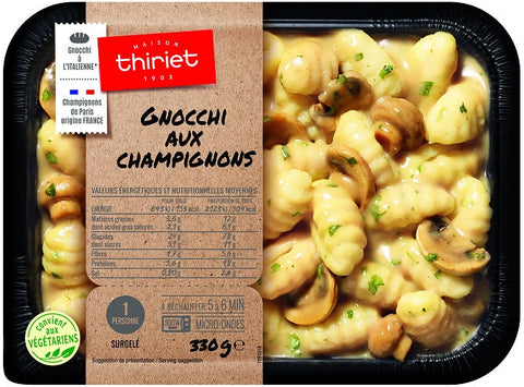READY-TO-EAT MUSHROOMS GNOCCHI 330G 1 PORTION (#113238)
