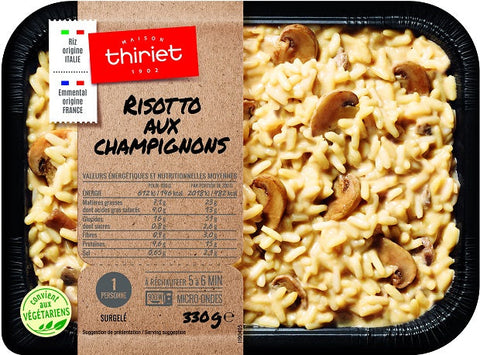 READY-TO-EAT MUSHROOMS RISOTTO ECO 330G 1 PORTION (#113239)