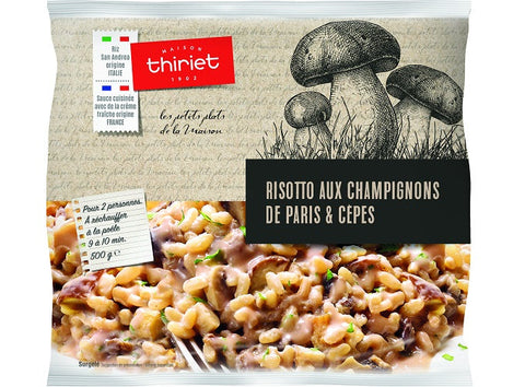 RISOTTO WITH BUTTON MUSHROOM PORCINI 500G THIRIET 2 PORTIONS (#113245)