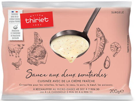 OLD-FASHION MUSTARD SAUCE 200G (#113257)