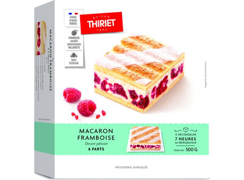 RASPBERRY-MACAROON CAKE 500G 4-6 PORTIONS (#113268)